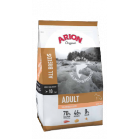 ARION DOG ORIGINAL ADULT SALMON & POTATO GRAIN FREE 12 KG Arion Original Adult Salmon&Potato Grain Free