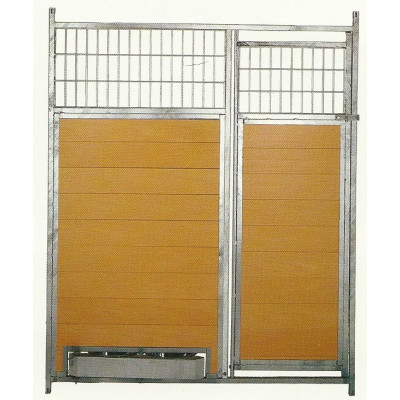 Frente mixto con comederos y puerta 150 x 185