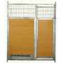 Frente mixto con comederos y puerta 200 x 185 cm