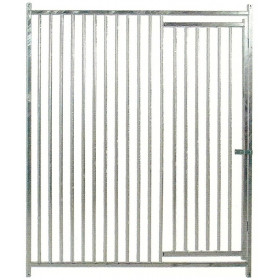 Frente barras (5cm separación) con puerta 150 x 185 cm Frente barras (5cm separación) con puerta 150 x 185 cm