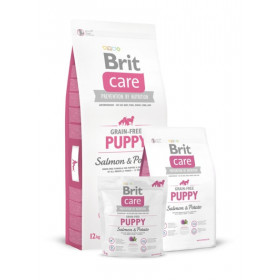 BRIT CARE GRAIN-FREE PUPPY SALMON & POTATO SACO 12 KILOS Brit Care Grain-Free Puppy Salmon & Potato