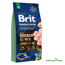 BRIT DOG PREMIUM JUNIOR EXTRA LARGE XL CHICKEN 15 KG Brit Premium Junior XL
