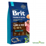 Brit Premium Adulto Cordero y Arroz