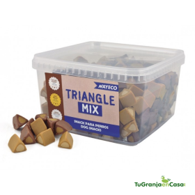 SNACK P/PERROS NYC TRINAGLE MIX 500GRS SNACK P/PERROS NYC TRINAGLE MIX ENVASE 500GRS