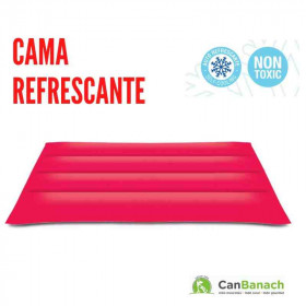 CAMA REFRESCANTE COOL MAT ROJO 50 X 90 CM CAMA REFRESCANTE COOL MAT ROJO 50 X 90 CM