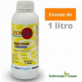 CIPERGEN INSECTICIDA EMULSIONABLE ENVASE 1L Cipergen - Insecticida Emulsionable