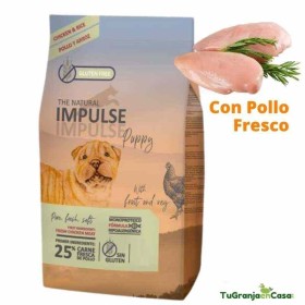 THE NATURAL IMPULSE DOG PUPPY CHICKEN 12 KG The Natural Impulse Dog Puppy Chicken 12 Kg - Pienso para cachorros Fórmula Monoproteica