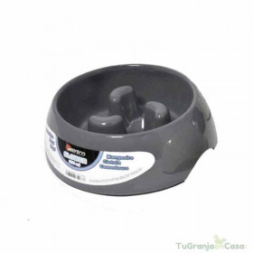 Comedero slower gris 17,5cm - 350 ml COMEDERO SLOWER GRIS 17,5CM-350ML