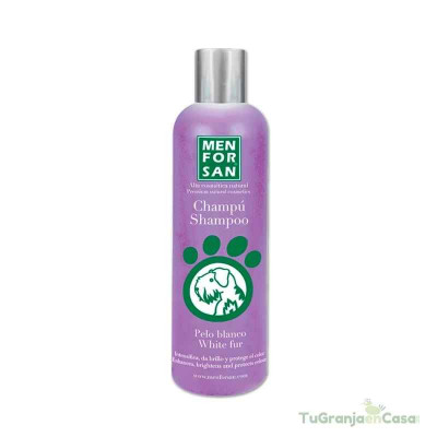 CHAMPU PELO BLANCO PERRO MEN FOR SAN 300 ML