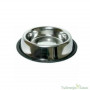 COMEDERO ANTIDESLIZANTE ACERO INOX 15.5 CM 450 ML