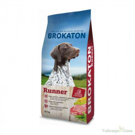BROKATON DOG RUNNER SACO 20 KG BROKATON DOG RUNNER SACO 20 KG