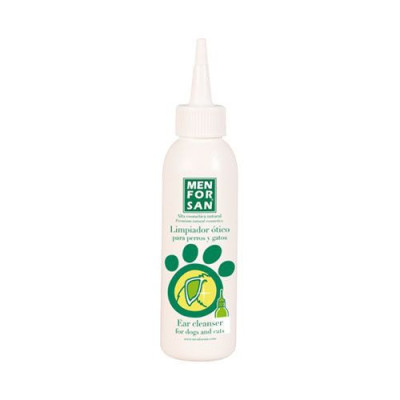 MEN FOR SAN LIMPIADOR OTICO 125 ML PARA PERROS