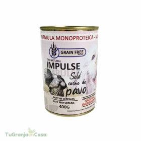 Impulse Dog Húmedo Pavo 400 GR Impulse Dog Húmedo Pavo 400 GR