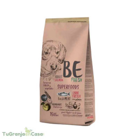 Be Fresh Dog Adult Salmón 15 kilos Be Fresh Dog Adult Salmón 15 kilos