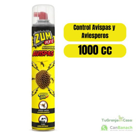 Zum Fly C Avispas y Avisperos 1.000c - Insecticida Eficaz para Control de Avispas Zum Fly C Avispas y Avisperos 1.000c - Insecticida Eficaz para Control de Avispas