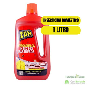 ZUM Fregasuelos Insectos Rastreros 1 LT | Limpieza y Protección Antiinsectos ZUM Fregasuelos Insectos Rastreros 1 LT | Limpieza y Protección Antiinsectos