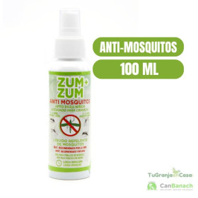 ZUM Antimosquitos 100 ml Repelente | Protección Eficaz Contra Mosquitos ZUM Antimosquitos 100 ml Repelente - Protección Contra Mosquitos e Insectos