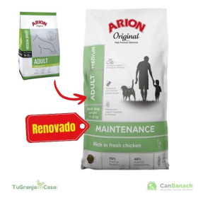 Arion Original Adult Medium Chicken&Rice (Growth Chicken Medium) Arion Original Adult Medium Chicken&Rice