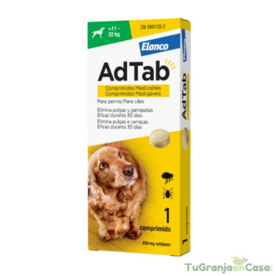 Ad Tab 450 MG 11- 22 Kg 3 Comprimidos