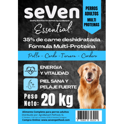 Seven Dog Essential saco de 20 Kilos