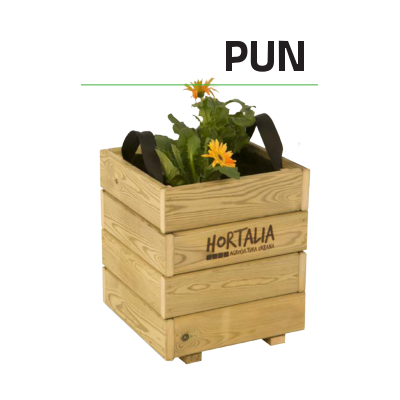 Jardinera Pun Hortalia - Madera de Pino Nórdico